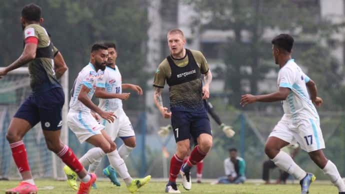 Santosh Trophy Runner Up Bengal ATK Mohun Bagan by 1-0 goal in a practice match ahead of AFC cup match spb