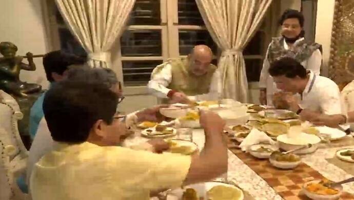 अमित शाह ने किया सौरव गांगुली के घर डिनर, BCCI अध्यक्ष ने कहा- मुलाकात का नहीं राजनीतिक मतलब