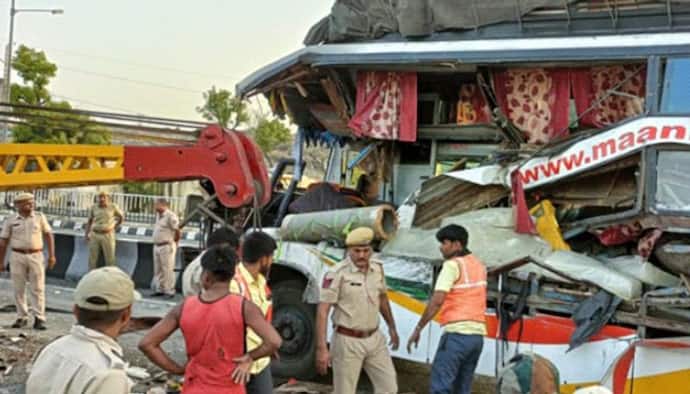 राजस्थान में संडे बना काल का दिन: भयानक एक्सीडेंट में 4 पैसेंजर्स की मौत, कई सिर फूटे तो कई के हाथ-पैर टूटे