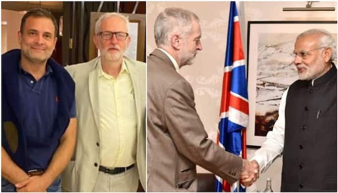 भारत विरोधी कौन है? ब्रिटेन के सांसद जेरेमी कॉर्बिन के साथ फोटो पर छिड़ी बीजेपी और कांग्रेस में रार