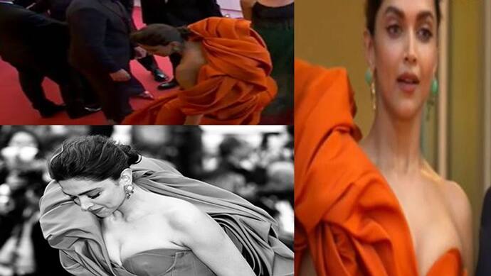 Cannes Film Festival : अपनी ही ड्रेस में उलझ गईं दीपिका पादुकोण, ऊप्स मूवमेंट में चेहरे से रंग उड़ा