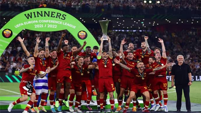 UEFA Europa Conference League 2022: रोम ने फेनोर्ड को हराकर रचा इतिहास, पहली बार जीती कॉन्टिनेंटल कप