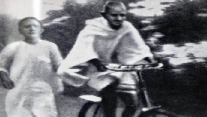 विश्व साइकिल दिवस पर पीएम नरेंद्र मोदी ने महात्मा गांधी को किया याद, तस्वीर शेयर कर कही यह बात
