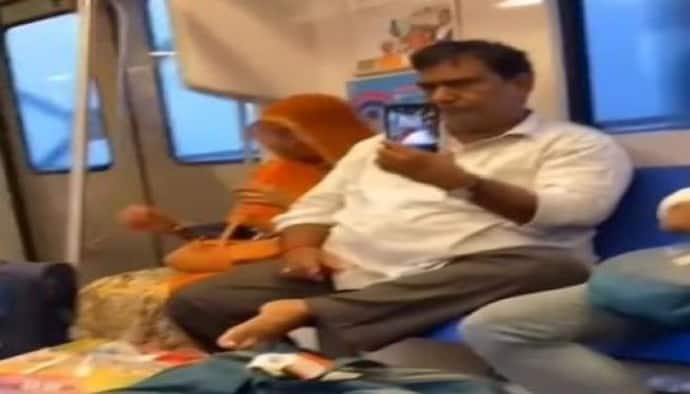Viral Video: पत्नी संग मेट्रो के सफर को यादगार बनाना चाहता था पति, चुपके से खींची फोटो यूजर्स के दिल को छू गई