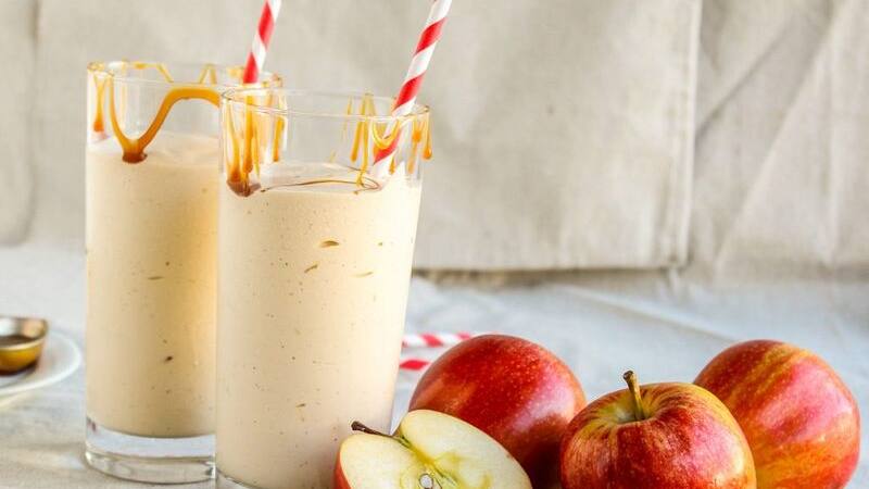 apple milk shake
