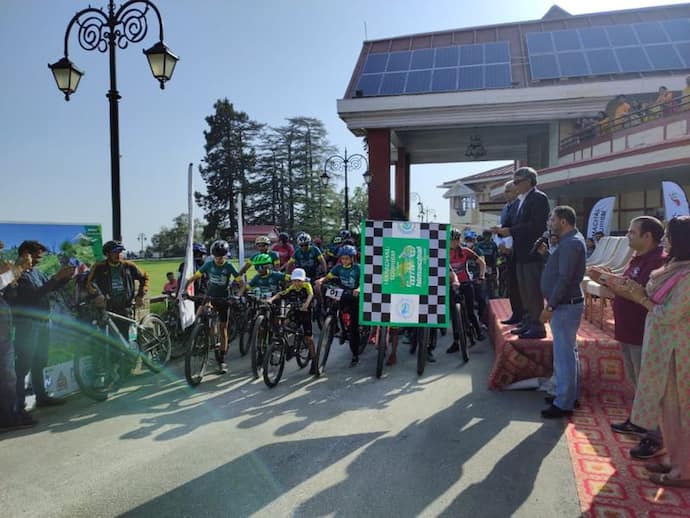 International Olympic Day पर 1st MTB हिमाचल माउंटेन साइकिलिंग फेस्टिवल का आयोजन