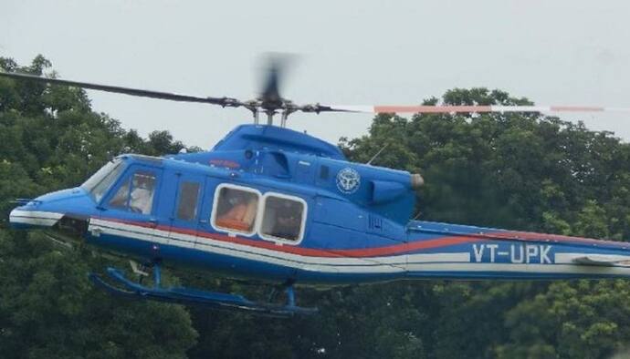 सीएम योगी के हेलीकॉप्टर से पक्षी टकराने के बाद करवाई गई इमरजेंसी लैंडिंग, अब राजकीय विमान से जाएंगे लखनऊ