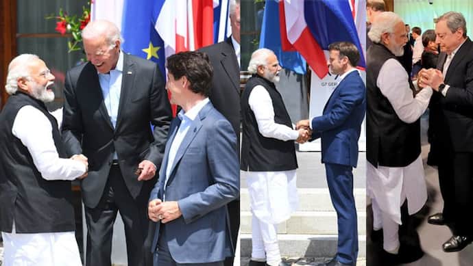  G7 Summit में दिखा भारत का जलवा, PM मोदी से हाथ मिलाने बेताब दिखे दुनियाभर के दिग्गज नेता