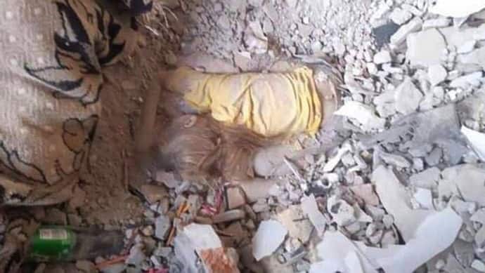 Heart Breaking तस्वीर: शायद बेफ्रिक होकर सो रही होगी ये 6 साल की मासूम, तभी बिल्डिंग पर हुआ मिसाइल अटैक