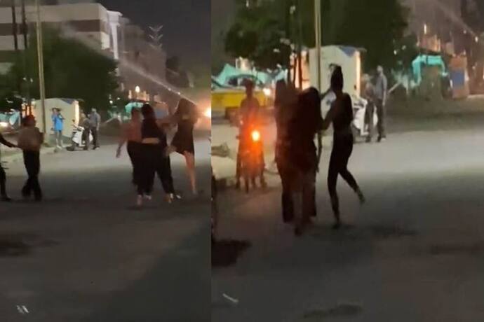 बॉयफ्रेंड के लिए भोपाल में दो लड़कियों ने सड़क पर किया ऐसा बवाल, देर रात बुलानी पड़ी पुलिस