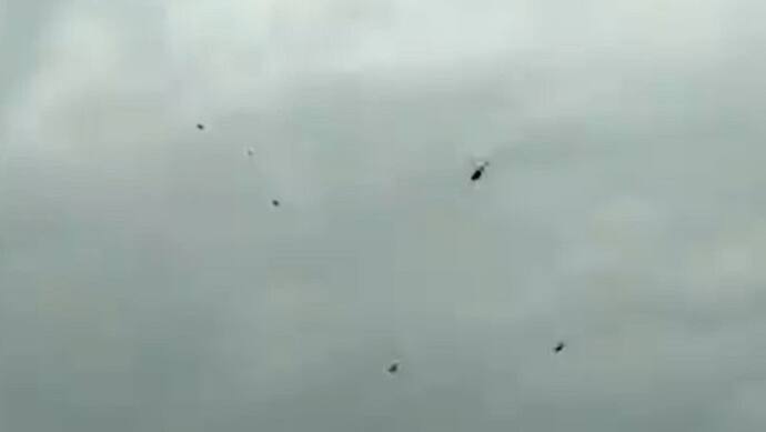पीएम नरेंद्र मोदी की सुरक्षा में चूक, हेलिकॉप्टर के पास छोड़े काले गुब्बारे, पकड़े गए 3 कांग्रेसी कार्यकर्ता
