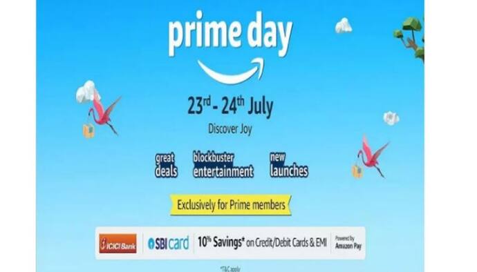 Amazon Prime Day Sale: आईफोन पर 20000 रुपए तक की छूट- कपड़े, फूटवियर्स और अन्य सामानों पर भी भारी डिस्काउंट