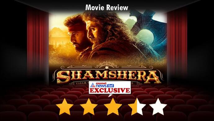 Asianet Movie Review : 'शमशेरा' में रणबीर कपूर पर भारी पड़े संजय दत्त, वीएफएक्स ने डाली फिल्म में जान