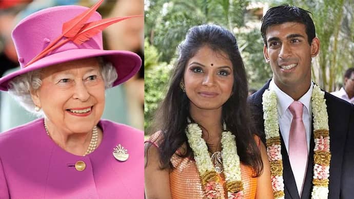 ब्रिटेन की महारानी से इतने गुना अमीर हैं ऋषि सुनक की पत्नी, इस भारतीय से है एक खास रिश्ता