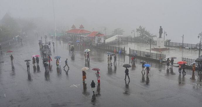 Monsoon Update: राजस्थान, मप्र, जम्मू-कश्मीर, हिमाचल सहित कई राज्यों में भारी बारिश को लेकर अलर्ट