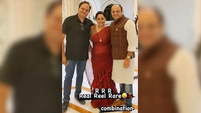 Taarak Mehta Ka Ooltah Chashmah: 2 पतियों के साथ 'माधवी भाभी' की PHOTO वायरल, एक्ट्रेस ने लिखा- RRR कॉम्बिनेशन