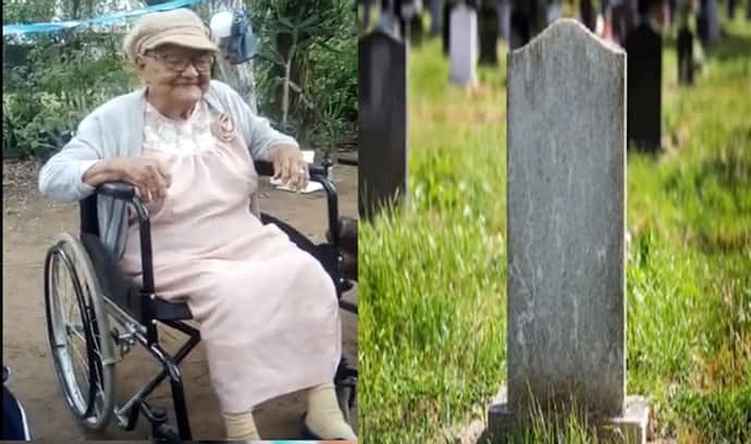 100 साल की दादी की पूरी हुई अजीबो-गरीब इच्छा, मरने के बाद कब्र पर लगाई गई विशाल लिंग की मूर्ती