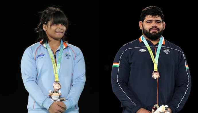 Commonwealth Games 2022 India s Mohit Grewal and Divya Kakran won Bronze medal in wrestling spb
