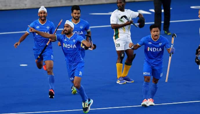 Indian Hockey team beat South Africa by 3-2 goals and face australia in mega final of Commonwealth games 2022 spb