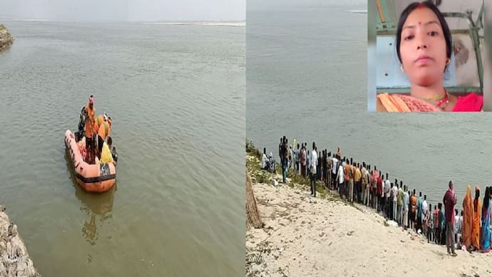 भागलपुर में मसीहा बने कांवरियेः गंगा में डूब रहे थे मां और उसके 4 बच्चे, चारों को बचाया-महिला अब भी गायब