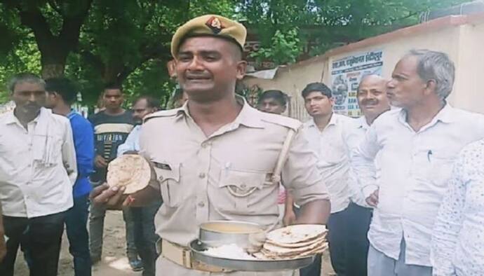 फिरोजाबाद में मेस के खाने पर सवाल उठाने वाला सिपाही को मिली छुट्टी, एडीजी ने पुलिसकर्मियों को दी ये नसीहत