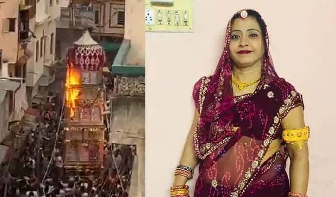 जिस जगह काटा था कन्हैयालाल का गला, वहीं लगी ताजिये में आग तो हिंदू महिला ने बचाई लाज