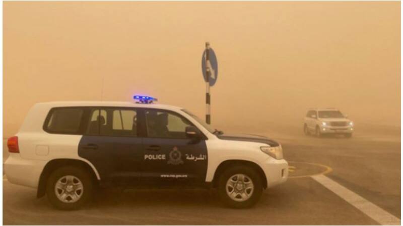 dust storms in Dhofar governorate