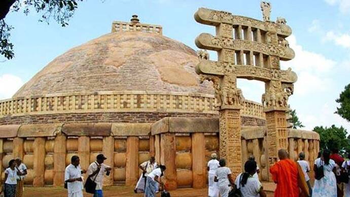  India@75: ब्रिटिश अफसर ने खोजे थे सांची के स्तूप, जानें क्यों इसी जगह बनाए गए ऐतिहासिक बौद्ध स्तूप 