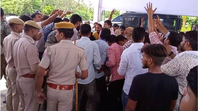 राजस्थान की छात्र राजनीति में बवाल: मंत्री की बेटी निहारिका मीणा का टिकट कटा, भारी पुलिस तैनात