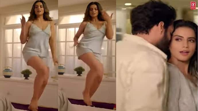 अक्षरा सिंह ने नाइटी पहन बेडरूम से शेयर किया सेक्सी  लुक, करण खन्ना  के साथ शेयर किया हॉट वीडियो