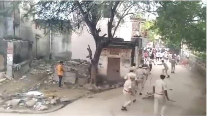 चुनाव के दौरान जयपुर के बस्सी में बवाल, कई अफसरों की लगी दौड़, कई पुलिसवालें हुए चोटिल