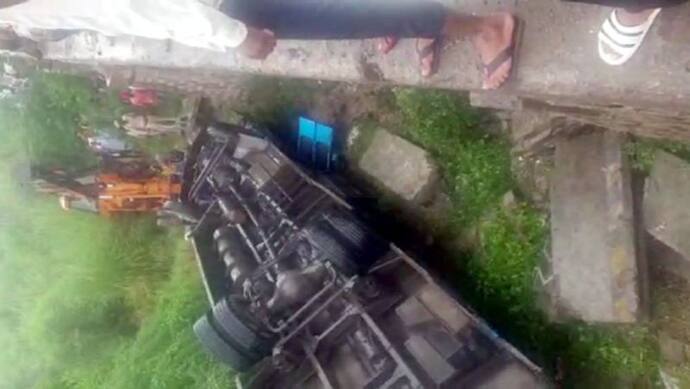 जयपुर में 40 सवारियों से भरी हरियाणा रोडवेज की बस पुलिया से नीचे गिरी, कई सवारियों की मौत, 7 लोग गंभीर घायल 