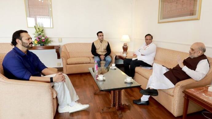 गृहमंत्री अमित शाह से मिले रोहित शेट्टी, वायरल तस्वीर देख लोग बोले- स्मार्ट मैन, बायकॉट का इंश्योरेंस ले रहा
