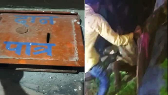 राजस्थान में चोरी करते पकड़ा गया चोर: गुस्साए लोगों ने थप्पड़ और लाते मार कर कर दिया अधमरा,देखिए वीडियो