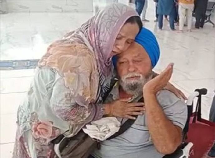 भारत-पाकिस्तान बंटवारे में जुदा हुए भाई-बहन 75 साल बाद मिले करतारपुर साहिब में...