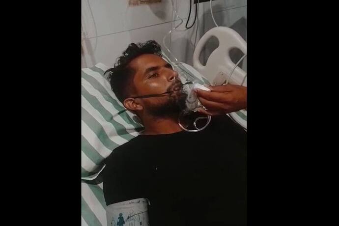 राजस्थान में बेरहम हुई पुलिस: शांति भंग में गिरफ्तार हुए युवक को पीटा, अब आईसीयू में इलाज जारी