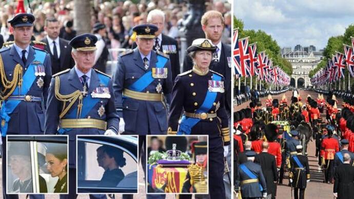 Queen Elizabeth को अलविदा कहने 250000 से अधिक लोग जुटे थे लंदन में, 4 अरब से अधिक लोगों ने देखा अंतिम संस्कार