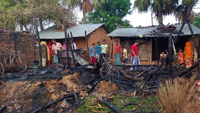 पाकुड़ में दर्दनाक हादसाः घर में लगी आग, धधकती लपटों में खत्म हो गई 3 जान