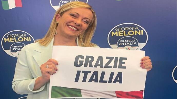 इटली की पहली महिला PM बनेंगी मेलोनी, द्वितीय विश्वयुद्ध के बाद पहली बार सत्ता में आएगी दक्षिणपंथी पार्टी