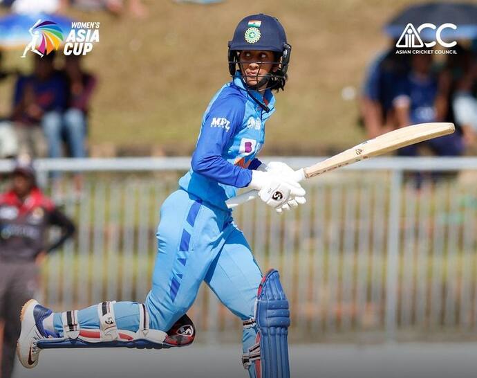 Women's Asia Cup Cricket: जेमिमा-दीप्ति शर्मा की कमाल बैटिंग, भारतीय महिला टीम ने यूएई को 104 रनों से हराया