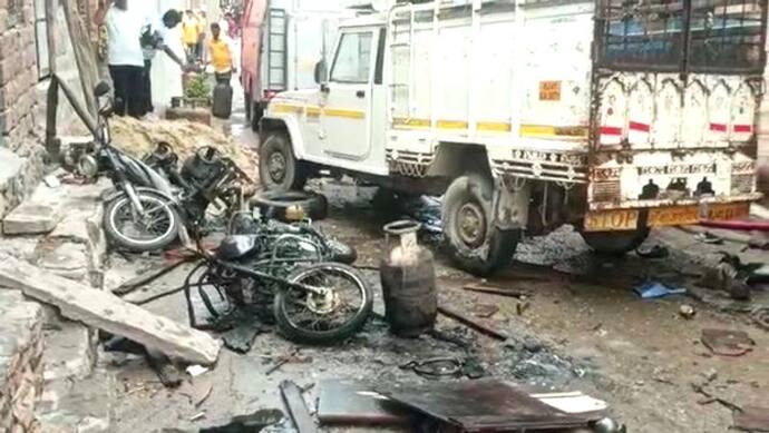 राजस्थान में हुए सिलेंडर धमाकों में 8 लोगों की मौत, 3 अब भी गंभीर हालत में भर्ती, जो बचाने गया उसकी भी गई जान