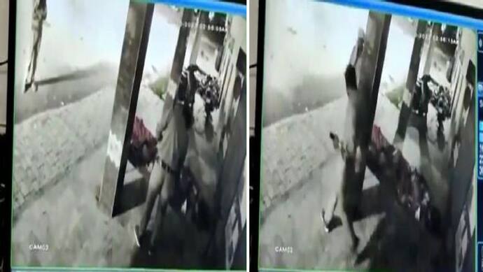 कानपुर: सोते आदमी का फोन उड़ा ले गए पुलिसकर्मी, मोबाइल चुराते कांस्टेबल CCTV में कैद, वायरल हुआ वीडियो