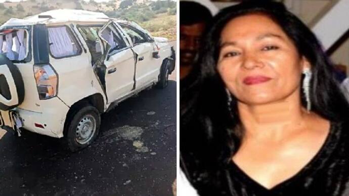 राजस्थान में तेलंगाना के DG की पत्नी की मौत: तनोट माता के दर्शन कर लौटते वक्त हुआ भयानक एक्सीडेंट