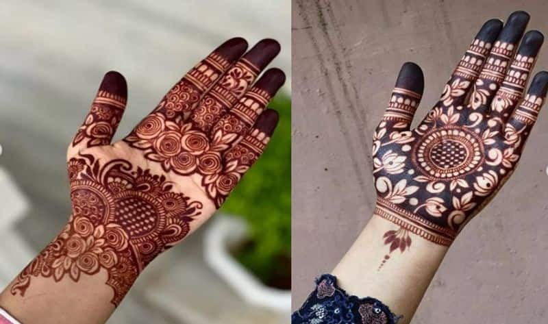 Beautiful Mehndi for Karwa Chauth by Brampton Henna Artist