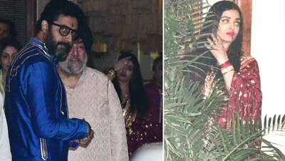 अमिताभ बच्चन की दिवाली पार्टी में बहू ऐश्वर्या राय ने लूटी महफिल, 10 PHOTOS में देखें सेलिब्रेशन 
