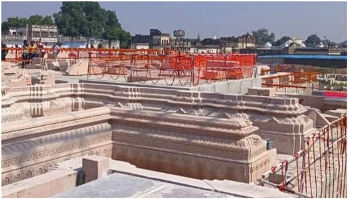 2024 की मकर संक्रांति तक गर्भगृह में स्थापित होंगे रामलला, भूतल के 80 प्रतिशत पत्थर तैयार होकर पहुंचे मंदिर