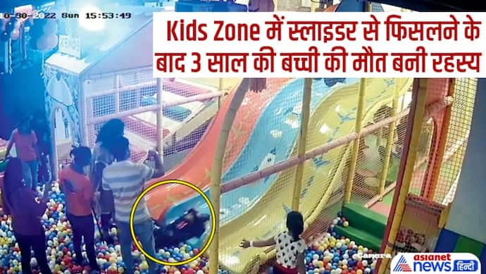 Kids Zone में स्लाइडर से फिसलने के बाद मासूम की मौत बनी रहस्य, CCTV भी नहीं पकड़ सकी कोई सुराग?