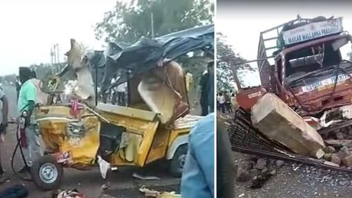कर्नाटक के बीदर में ऑटो रिक्शा और ट्रक में आमने-सामने से भीषण टक्कर, 7 महिलाओं की मौत, 11 घायल