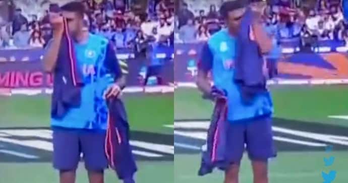 T20 World Cup: पकड़ी गई रविचंद्रन अश्विन की यह हरकत तो सोशल मीडिया पर तैरने लगे मजाकिया मीम्स