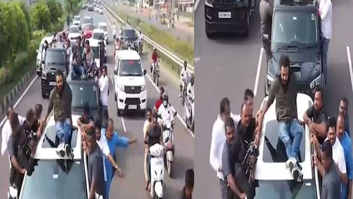 'पावर स्टार' पवन कल्याण ने फुल स्पीड कार के ऊपर बैठकर निकाली रैली, एक्टर-पॉलिटीशियन के खिलाफ FIR
